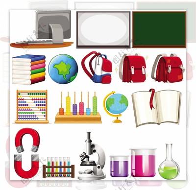 学生书本与学习用品的时代印记